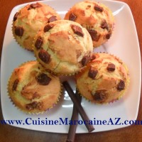 cuisine marocaine muffins aux brisures de chocolat